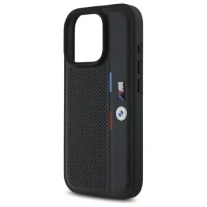 Kup Etui BMW BMHCP16L23PUPVK Apple iPhone 16 Pro hardcase M Perforated Tricolor Detail Line černý/black - BMW743 - {ean13} - Sklep Home Screen