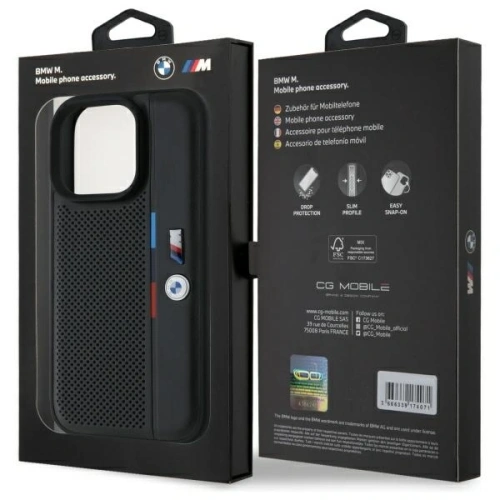 Kup BMW BMHCP16L23PUPVK Apple iPhone 16 Pro Hardcase M Perforierte Tricolor Detaillinie schwarz - BMW743 - {ean13} - Sklep Home Screen