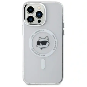 Kup Etui Karl Lagerfeld KLHMP14XHLSCHH Apple iPhone 14 Pro Max hardcase IML Metal Choupette Head MagSafe bílý/white - KLD21826 - {ean13} - Sklep Home Screen