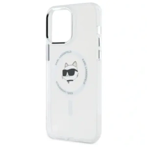 Kup Etui Karl Lagerfeld KLHMP14XHLSCHH Apple iPhone 14 Pro Max hardcase IML Metal Choupette Head MagSafe bílý/white - KLD21826 - {ean13} - Sklep Home Screen