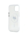 Buy Karl Lagerfeld KLHMP15MHLSCHH Apple iPhone 15 Plus hardcase IML Metal Choupette Head MagSafe white - KLD21829 - {ean13} - Home Screen Store Europe