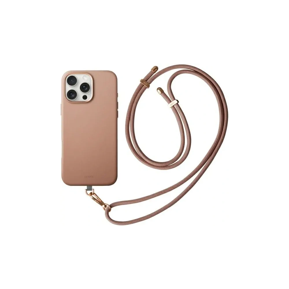 Etui UNIQ Coehl Muse Apple iPhone 16 Pro Magnetic Charging dusty nude