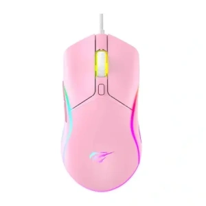 Kup Drátová herní myš Havit MS1029 RGB, 7 tlačítek (růžová) - HVT304 - {ean13} - Sklep Home Screen
