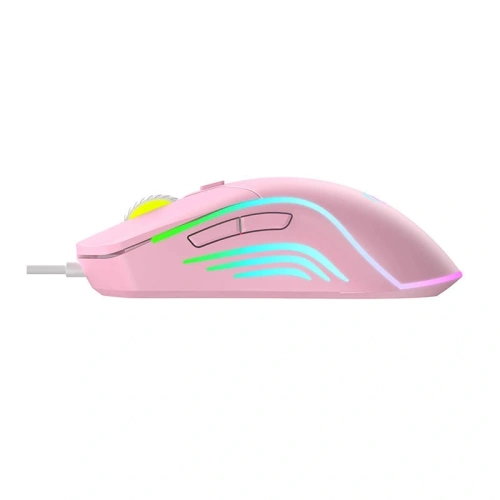 Kup Havit MS1029 RGB mouse de gaming cu fir, 7 butoane (roz) - HVT304 - {ean13} - Sklep Home Screen