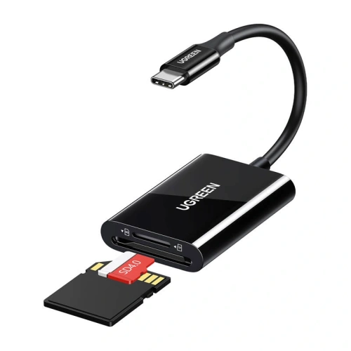 Kup Čtečka karet USB-C / SD, MicroSD UGREEN CM265 (černá) - UGR5572 - {ean13} - Sklep Home Screen