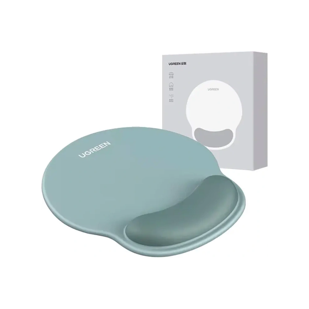 Ergonomiczna podkładka pod mysz UGREEN LP668 (zielona)