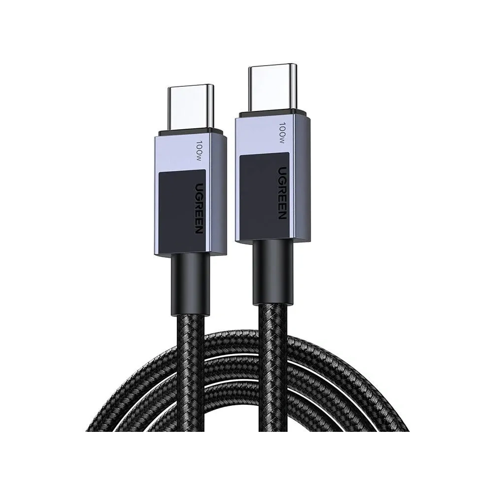 Kabel UGREEN L512 USB-C / USB-C PD 100W 3m (szary)