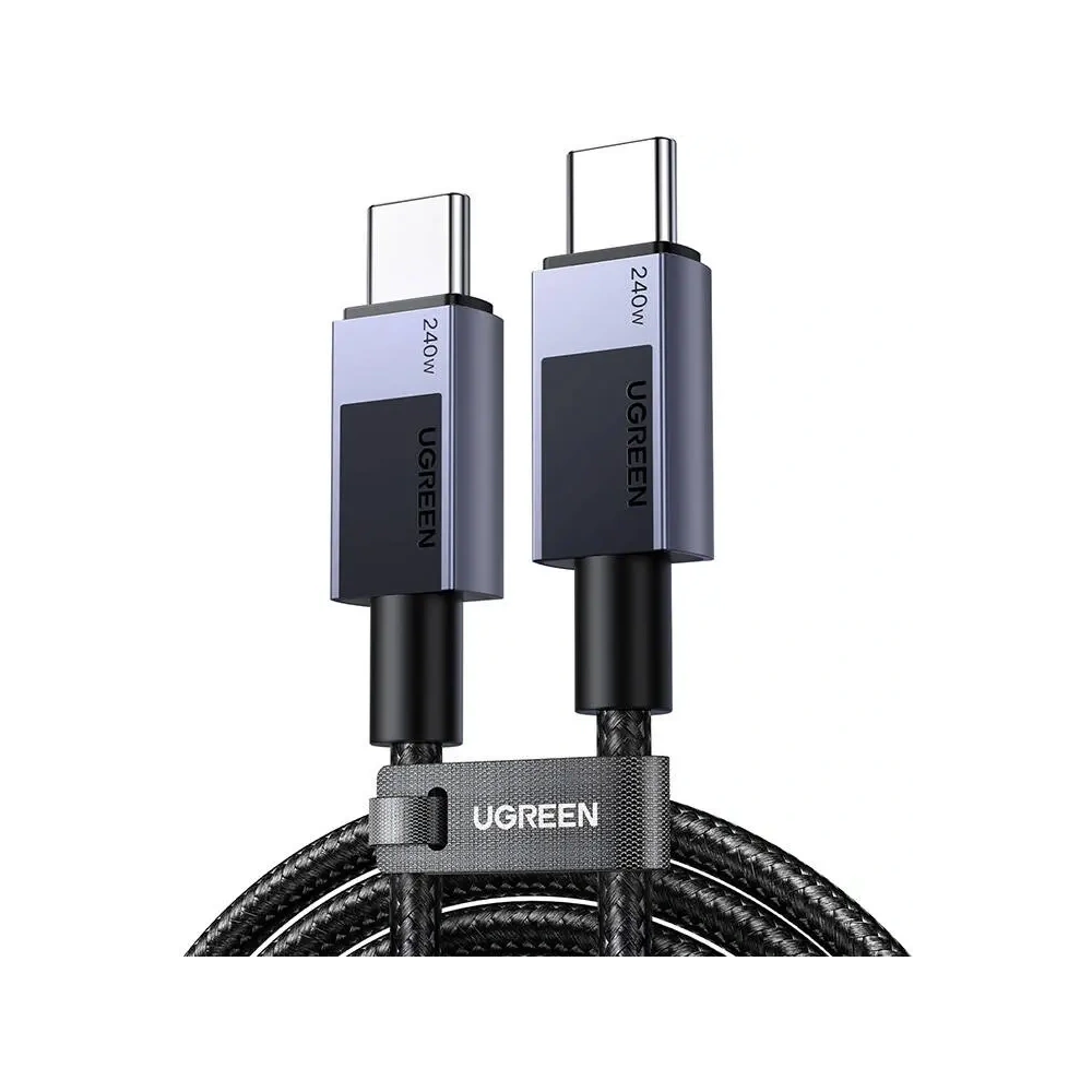 Kabel UGREEN L513 USB-C / USB-C PD 240W 2m (szary)