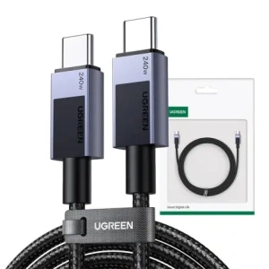 Buy UGREEN L513 USB-C / USB-C cable PD 240W 2m (grey) - UGR5580 - {ean13} - Home Screen Store Europe