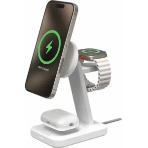 Kup Ładowarka bezprzewodowa 3w1 Mophie Snap+ Qi2 wireless charge stand MagSafe 15W - ZAG166 - {ean13} - Sklep Home Screen