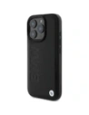 Kup BMW BMHCP16LSLLBK Apple iPhone 16 Pro hardcase din piele cu ștanțare caldă negru - BMW745 - {ean13} - Sklep Home Screen