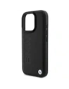 Kup BMW BMHCP16LSLLBK Apple iPhone 16 Pro hardcase din piele cu ștanțare caldă negru - BMW745 - {ean13} - Sklep Home Screen
