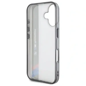 Kup BMW BMHCP16M23HTFEG Apple iPhone 16 Plus carcasă dură Motorsport IML Vertical Stripe gri - BMW746 - {ean13} - Sklep Home Screen