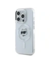 Kup Karl Lagerfeld KLHMP15XHLSCHH Apple iPhone 15 Pro Max Hartschale IML Metall Choupette Kopf MagSafe weiß - KLD21832 - {ean13} - Sklep Home Screen