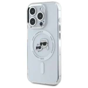 Kup Etui Karl Lagerfeld KLHMP15XHLSKCH Apple iPhone 15 Pro Max hardcase IML Metal Karl&Choupette Head MagSafe biały/white - KLD21833 - {ean13} - Sklep Home Screen