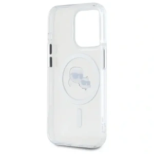 Kup Etui Karl Lagerfeld KLHMP15XHLSKCH Apple iPhone 15 Pro Max hardcase IML Metal Karl&Choupette Head MagSafe biały/white - KLD21833 - {ean13} - Sklep Home Screen