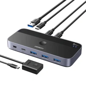 Kup UGREEN CM687 USB 3.0 Switch / Switch 2x4 - UGR5582 - {ean13} - Sklep Home Screen