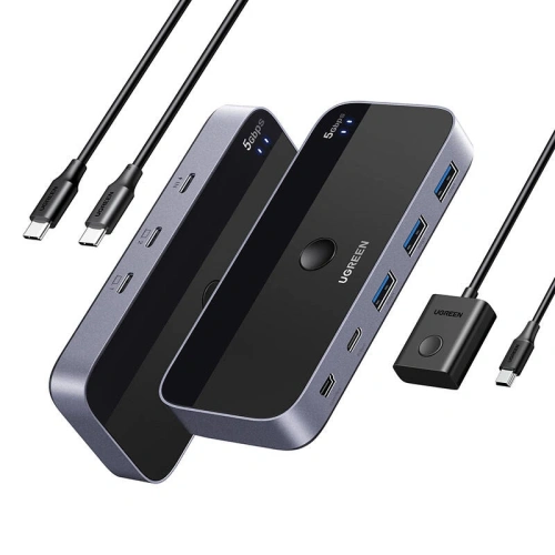Kup UGREEN CM687 USB 3.0 Switch / Switch 2x4 - UGR5582 - {ean13} - Sklep Home Screen