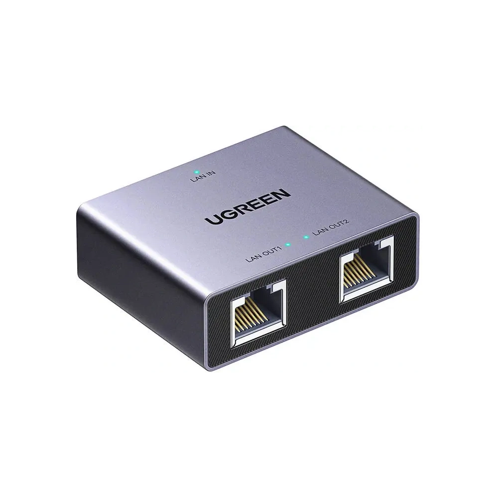 Adapter rozgałęźnik Ethernet UGREEN NW301 (1x2)