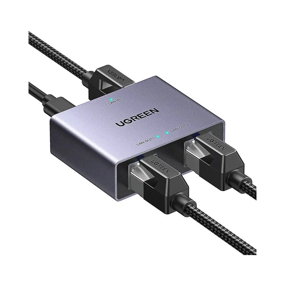 Adapter rozgałęźnik Ethernet UGREEN NW301 (1x2)