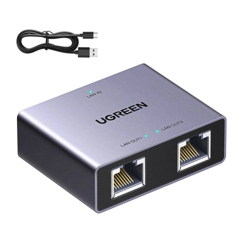 Kup UGREEN NW301 Ethernet-Splitter-Adapter (1x2) - UGR5584 - {ean13} - Sklep Home Screen