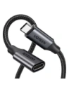 Buy UGREEN US372 USB-C 3.2 male to USB-C Gen 2 female extension cable 1m (black) - UGR5586 - {ean13} - Home Screen Store Europe