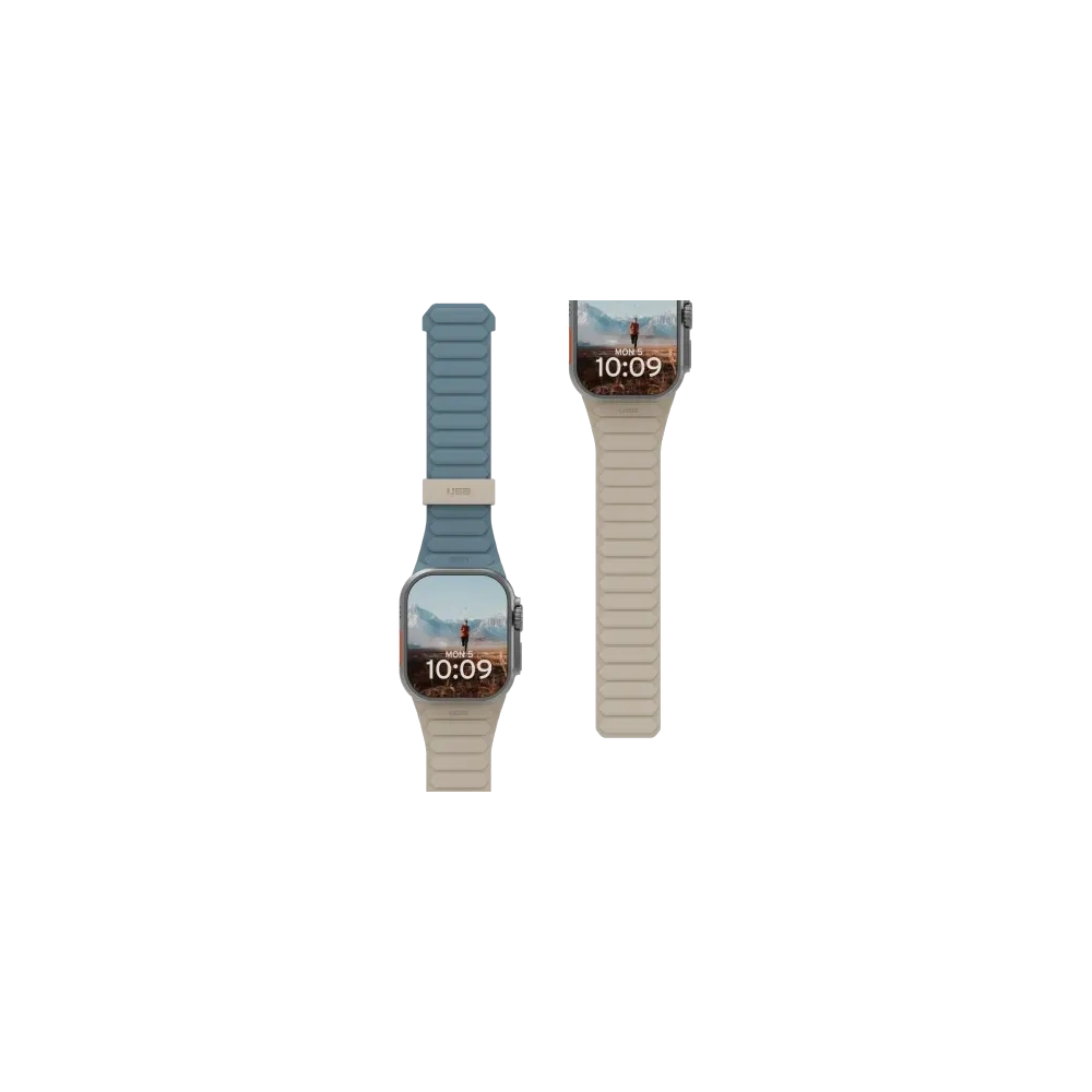 Pasek UAG Urban Armor Gear Pathfinder Apple Watch 4/5/6/7/SE/SE2/8/9/10/Ultra 1/2 44/45/49mm niebieski