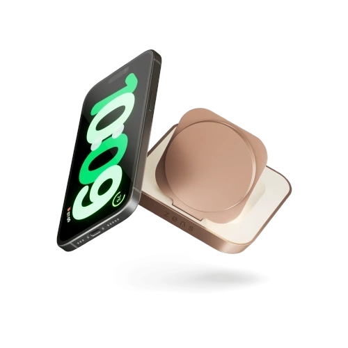 Kup Ładowarka bezprzewodowa ZENS Nightstand Charger 20W (copper) - ZENS36 - {ean13} - Sklep Home Screen