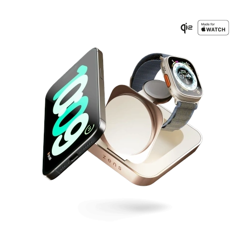 Kup Bezdrátová nabíječka ZENS Nightstand Charger Pro 2 Qi2 15W MagSafe (měděná) - ZENS37 - {ean13} - Sklep Home Screen