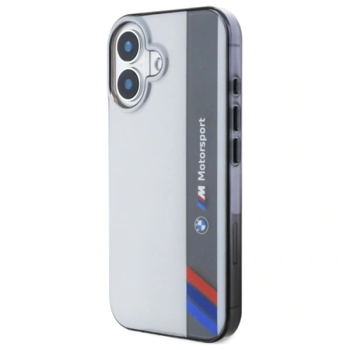 Kup Etui BMW BMHCP16S23HTFEG Apple iPhone 16 hardcase Motorsport IML Vertical Stripe šedá/grey - BMW750 - {ean13} - Sklep Home Screen