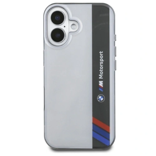 Kup Etui BMW BMHCP16S23HTFEG Apple iPhone 16 hardcase Motorsport IML Vertical Stripe šedá/grey - BMW750 - {ean13} - Sklep Home Screen