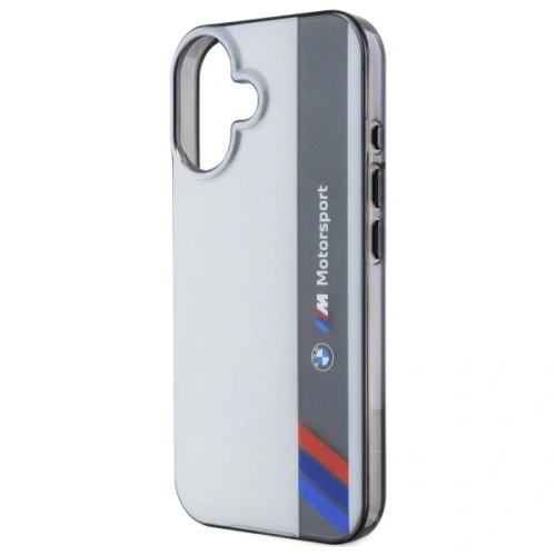 Kup Etui BMW BMHCP16S23HTFEG Apple iPhone 16 hardcase Motorsport IML Vertical Stripe šedá/grey - BMW750 - {ean13} - Sklep Home Screen