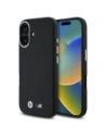 Etui BMW BMHCP16S23PMWK Apple iPhone 16 hardcase M Smooth Full Wrapped Metal černý/black