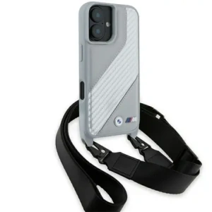 Kup Etui BMW BMHCP16S23PSCCG Apple iPhone 16 hardcase M Edition Carbon Stripe & Strap šedý/grey - BMW754 - {ean13} - Sklep Home Screen