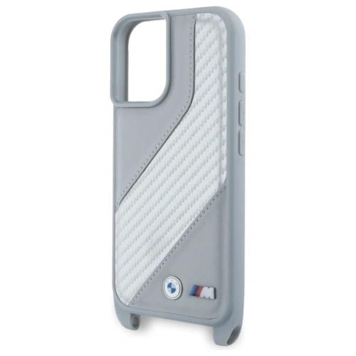 Kup Etui BMW BMHCP16S23PSCCG Apple iPhone 16 hardcase M Edition Carbon Stripe & Strap šedý/grey - BMW754 - {ean13} - Sklep Home Screen