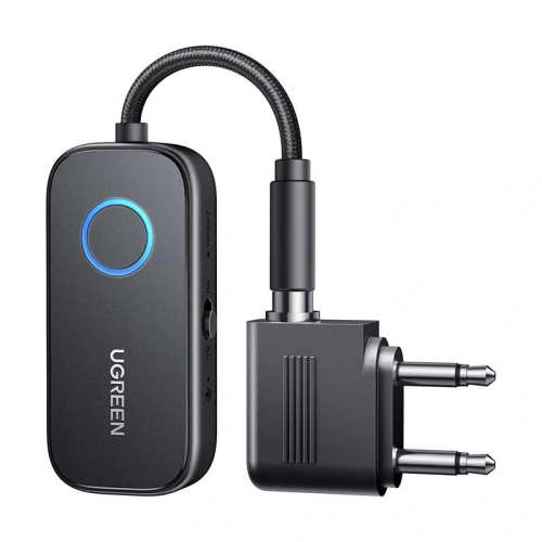 Kup UGREEN CM671 Bluetooth 5.2 Empfänger/Transmitter Buchse 3.5mm, 300mAh + Flugzeugadapter - UGR5593 - {ean13} - Sklep Home Screen