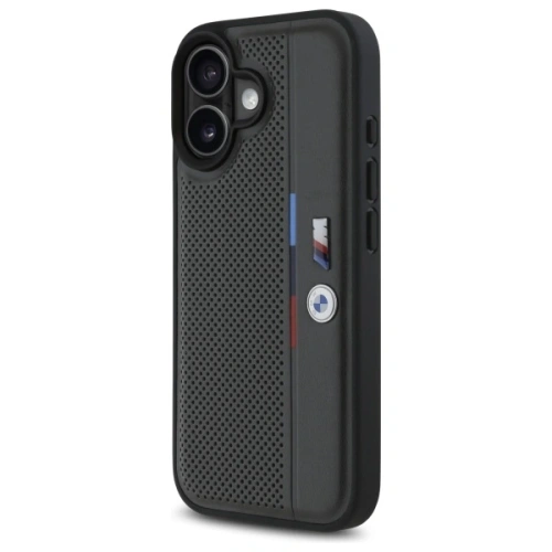 Kup Etui BMW BMHCP16S23PUPVA Apple iPhone 16 hardcase M Pro perforované trojbarevné detailní linie antracit/antracit - BMW756 - {ean13} - Sklep Home Screen