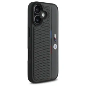 Kup Etui BMW BMHCP16S23PUPVA Apple iPhone 16 hardcase M Pro perforované trojbarevné detailní linie antracit/antracit - BMW756 - {ean13} - Sklep Home Screen