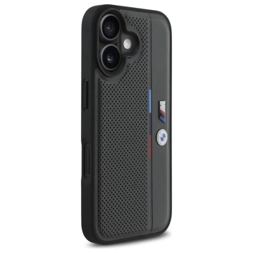 Kup Etui BMW BMHCP16S23PUPVA Apple iPhone 16 hardcase M Pro perforované trojbarevné detailní linie antracit/antracit - BMW756 - {ean13} - Sklep Home Screen