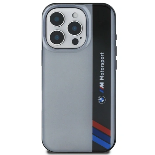 Kup Etui BMW BMHCP16X23HTFEG Apple iPhone 16 Pro Max hardcase Motorsport IML Vertical Stripe šedý/grey - BMW758 - {ean13} - Sklep Home Screen