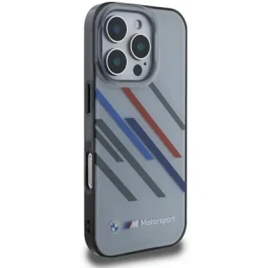 Kup Etui BMW BMHCP16X23HTRAG Apple iPhone 16 Pro Max hardcase Motorsport IML Random Stripes szary/grey - BMW759 - {ean13} - Sklep Home Screen
