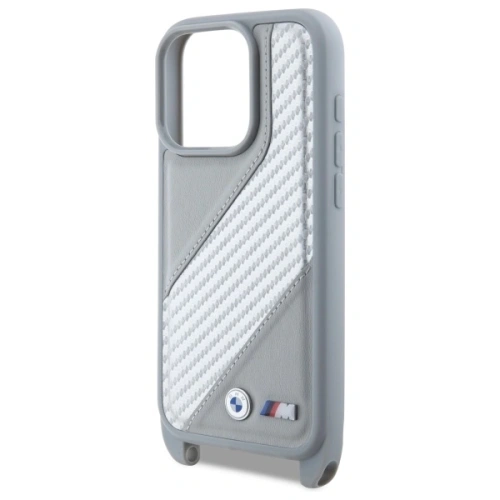 Kup Etui BMW BMHCP16X23PSCCG Apple iPhone 16 Pro Max hardcase M Edition Carbon Stripe & Strap šedá/grey - BMW762 - {ean13} - Sklep Home Screen