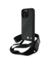 Kup BMW BMHCP16X23PSCCK Apple iPhone 16 Pro Max Hardcase M Edition Carbon Stripe & Strap schwarz - BMW763 - {ean13} - Sklep Home Screen