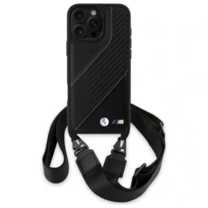 Kup Etui BMW BMHCP16X23PSCCK Apple iPhone 16 Pro Max hardcase M Edition Carbon Stripe & Strap černý/black - BMW763 - {ean13} - Sklep Home Screen