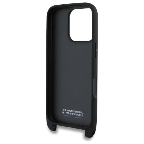Kup Etui BMW BMHCP16X23PSVTK Apple iPhone 16 Pro Max hardcase M Edition Carbon Tricolor Lines & Strap černý/black - BMW764 - {ean13} - Sklep Home Screen