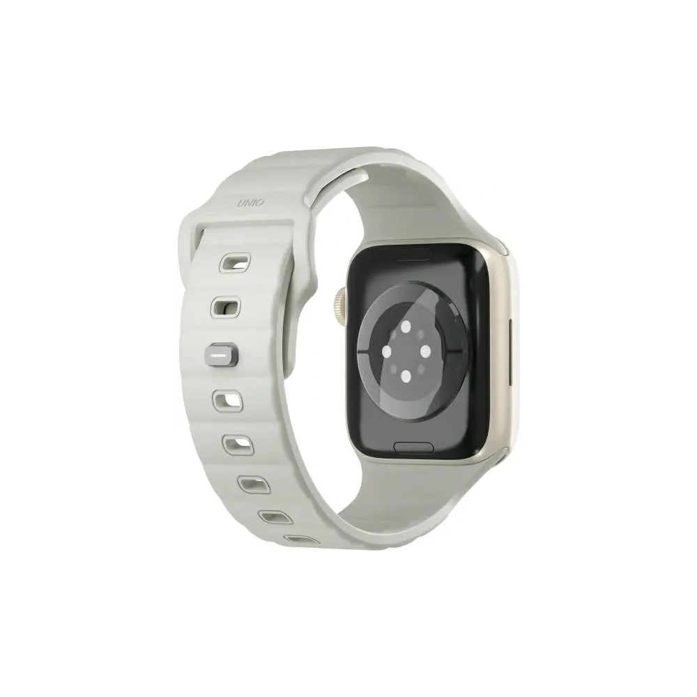 Pasek UNIQ Stride SE Apple Watch 6/7/8/9/10/SE/SE2 40/41/42/44mm FKM Rubber Strap lume