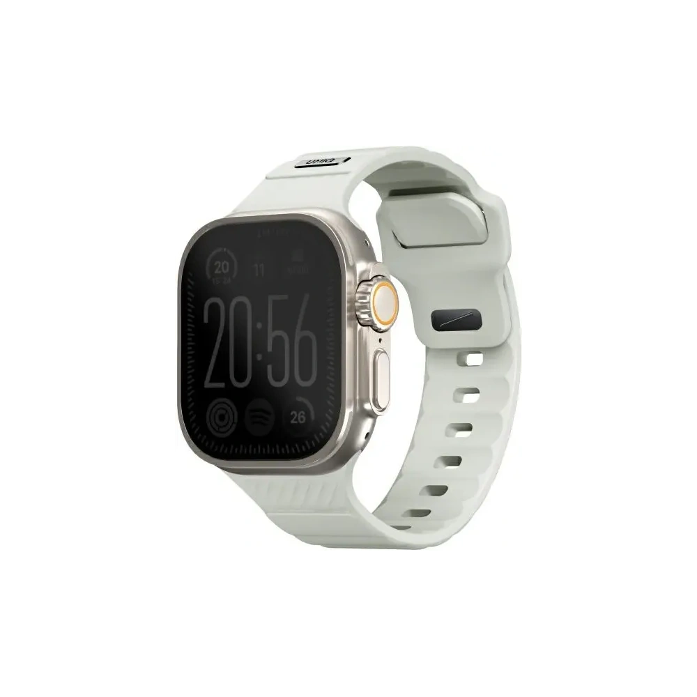 Pasek UNIQ Stride SE Apple Watch 6/7/SE/SE2/8/9/10/Ultra 1/2 44/45/49mm FKM Rubber Strap lume