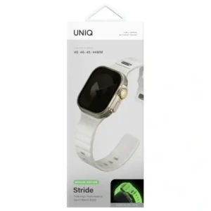 Buy UNIQ Stride SE Apple Watch 6/7/SE/SE2/8/9/10/Ultra 1/2 44/45/49mm FKM Rubber Strap lume - UNIQ1393 - {ean13} - Home Screen Store Europe