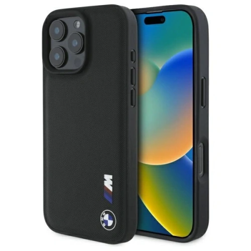 Kup Etui BMW BMHCP16X23PUSRK Apple iPhone 16 Pro Max hardcase Smooth Rubber Logo černý/black - BMW767 - {ean13} - Sklep Home Screen