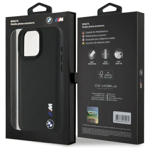 Kup Etui BMW BMHCP16X23PUSRK Apple iPhone 16 Pro Max hardcase Smooth Rubber Logo czarny/black - BMW767 - {ean13} - Sklep Home Screen